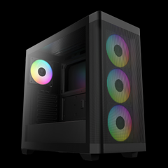 GAMDIAS ATHENA M3 ARGB Mid Tower Gaming Case - Black