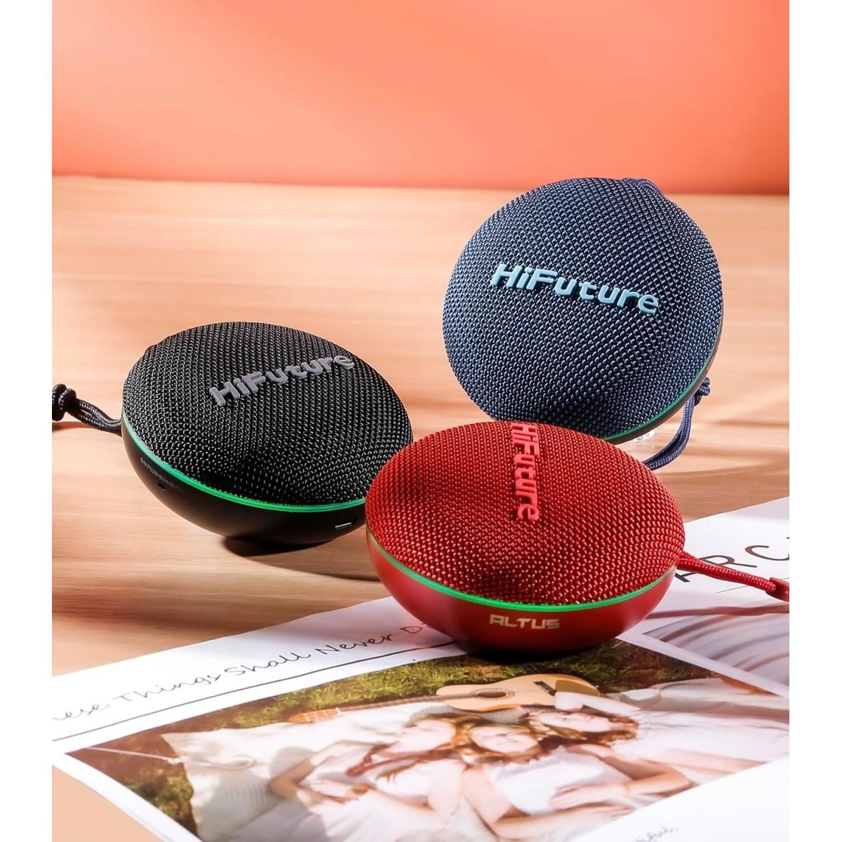 Hifuture Altus Bluetooth 5.3 Speaker With Aptx Waterproof, Up To 8 Hours Battery Life, True Wireless Stereo (tws) Mode, 8.0, Ipx5 Blue Hifuture Altus Bluetooth 5.3 Speaker With Aptx Waterproof, Up To 8 Hours Battery Life, True Wireless Stereo (tws) Mode, 8.0, Ipx5 Blue