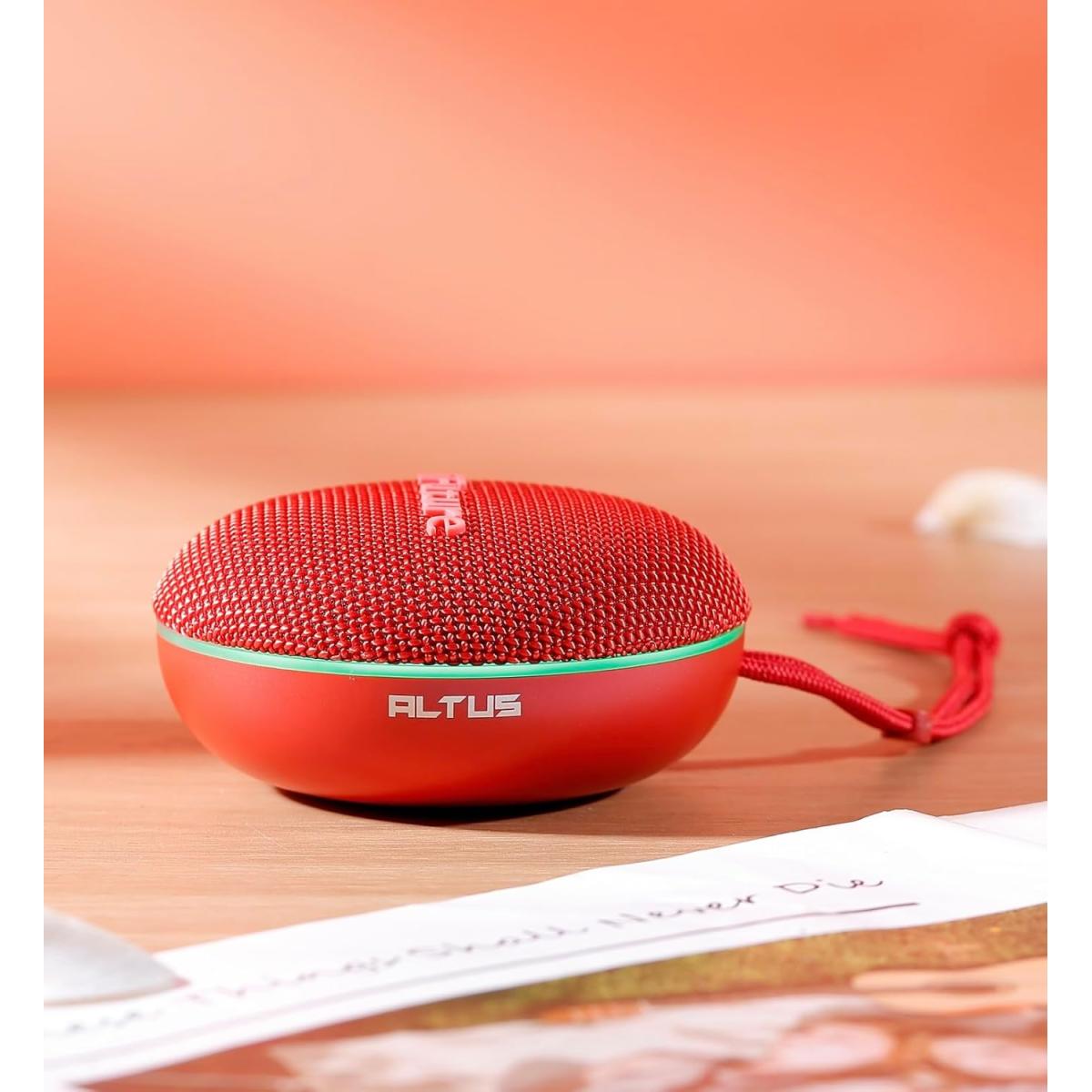 Hifuture Altus Bluetooth 5.3 Speaker With Aptx Waterproof, Up To 8 Hours Battery Life, True Wireless Stereo (tws) Mode, 8.0, Ipx5 Red Hifuture Altus Bluetooth 5.3 Speaker With Aptx Waterproof, Up To 8 Hours Battery Life, True Wireless Stereo (tws) Mode, 8.0, Ipx5 Red