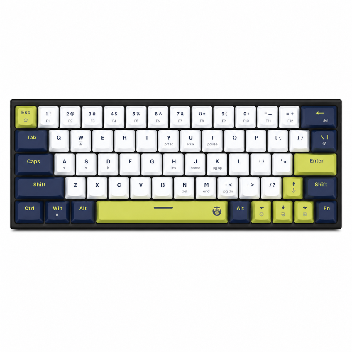 Fantech Atom63 MORI MK874V2 Wired Mechanical Keyboard Rosie Switch Blue/White