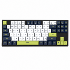 Fantech Atom87S MORI MK877S Wired TKL Mechanical Keyboard Rosie Switch Dark Blue/White