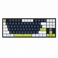 Fantech Atom87S MORI MK877S Wired TKL Mechanical Keyboard Taro Switch Dark Blue/White