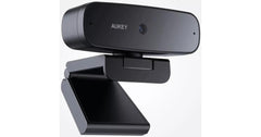 AUKEY 1080p Full HD Webcam, High Image Quality For Video Calling, Recording & Gaming, 1080@30Fps, 2-megapixel, Plug & Play w/ Dual Stereo Mics & Noise Reduction Microphones