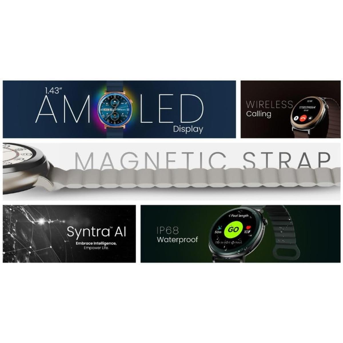 Hifuture Aurora Smartwatch with 1.43" Amoled Display