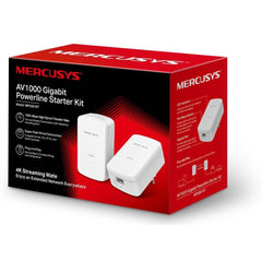 Mercusys Mp500 Kit Av1000 Gigabit Powerline