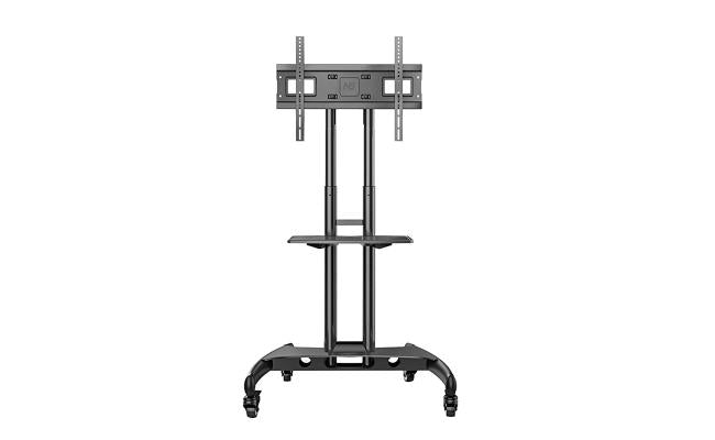 Nb North Bayou AVA1500 60 1p 32" to 75" Standing Mobile Tv Cart Bracket with monitor