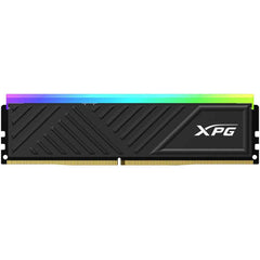 Adata Xpg Sperix D35g 8gb Rgb Ddr4 Desktop Memory, 3600 Mhz Clock Speed, Cl18 Latency, Supports Intel Xmp 2.0, 1.35v, Rohs Compliant, Black