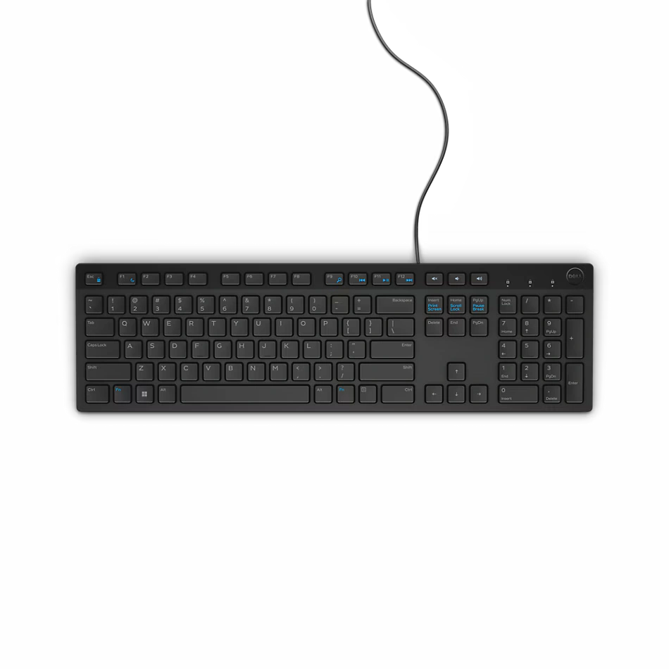 Dell Kb216 Multimedia Wired Keyboard