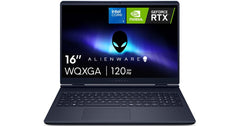 Dell Alienware 16 Aurora 16" IPS WQXGA (QHD+) (2560 x 1600) @120Hz 100% sRGB, Intel Core 5 Processor 210H, Nvidia RTX 4050 6GB GDDR6, 16GB DDR5 RAM, 512GB M.2 PCIe NVMe - (Interstellar Indigo) Gaming Laptop