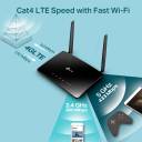 TP-Link Archer MR202 Box 4G Router 4G LTE 150Mbps WiFi AC 750Mbps, 2 x SMA for External Antenna, 4 Ethernet Ports, Removable Antennas, SIM Card Modem for Any Operator
