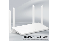 Huawei WiFi AX1 AC1200 Dual-Band Wireless Router, 2.4 GHz 300 Mbps + 5 GHz 867 Mbps, Up to 1200Mbps Speed, 4 Gigabit Ethernet Ports with Auto-Adaptation, High-Gain Antennas, Parental Controls
