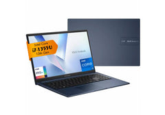 Laptop ASUS Vivobook 15 (X1504VA) |Intel® Core™ i7-1355U Processor, 16GB DDR4 (Customized) , 512GB SSD | 13th Generation - Quiet Blue