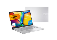 Laptop ASUS Vivobook 15 (X1504VA) |Intel® Core™ i3-1315U Processor, 12GB DDR4 (Customized), 512GB SSD | 13th Generation - Cool Silver
