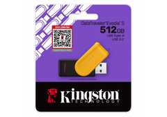 Kingston DataTraveler® Exodia™ S USB Flash Drive Entry-level USB 3.2 Gen 1 - 512GB