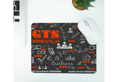 CompuMe Mouse Pad Mat with Non-Slip Size 21cm x 26cm Rubber Base for Computer Laptop
