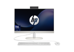 HP All-in-One AIO 24-cr1006ne PC Intel Core™ Ultra 5 125U Up to 4.3 GHz Processor 16 GB DDR5 5600 MHz RAM 23.8" FHD Non-Touch IPS Display