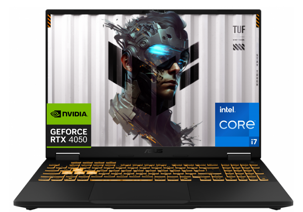NEW 2025 Laptop ASUS TUF Gaming F16 13th Gen Intel® Core™ i7-13620H Processor 4.90 GHz NVIDIA® GeForce RTX™ 4050 Laptop GPU 6GB GDDR6 16-inch FHD+ 165Hz IPS-level - Jaeger Gray