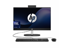 HP AIO All-in-One 24-cr1010ne PC (2023) 13Gen Intel® Core™ Ultra 5 125U 12-Cores 16GB RAM DDR5 (Upgradable), 512 GB SSD 24" IPS FHD Display - Black