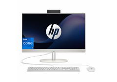 HP AIO All-in-One 24-cr0040ne PC (2023) 13Gen Intel® Core™ i7-1355U 10-Cores 8GB RAM DDR4 (Upgradable), 512 GB SSD 24" IPS FHD Display - White