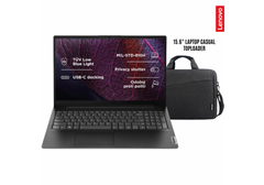 Laptop Lenovo V15 Gen 5 i | Intel Core i5-13420H 13th Gen3.4GHz High-Performance Processor, 16GB DDR5, 512GB SSD, 15.6" FHD, Ethernet (RJ-45) w/ 15.6" Laptop Casual Toploader - 2 Year Warranty
