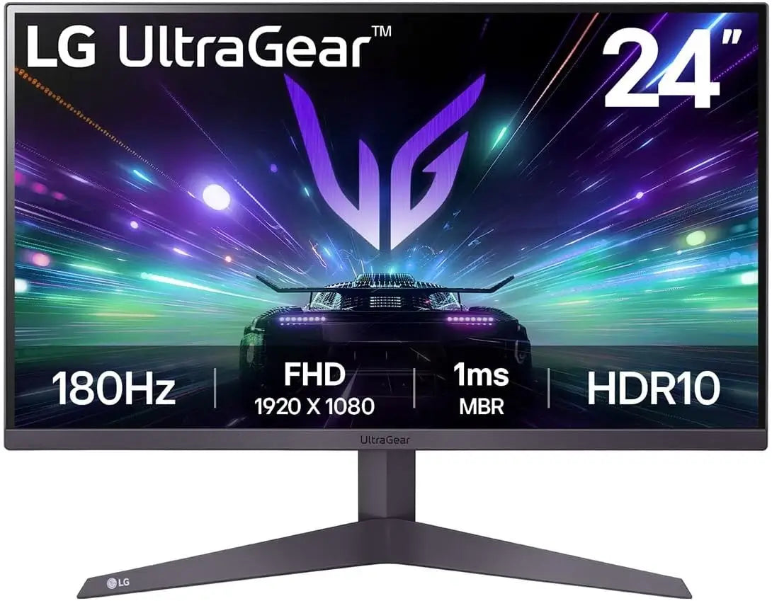 LG 24GS50F-B 24-inch ULTRAGEAR FHD 180Hz AMD Free Sync HDR10 1ms Gaming Monitor
