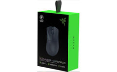 Razer DeathAdder V3 HyperSpeed Wireless 55g Lightweight Advanced 26K Optical Sensor Gen-3 Optical Switches USB C Charging Up to 100 Hr Battery - Black