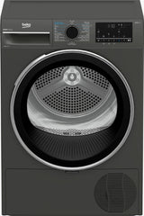Beko Dryer 8 Kg Gray Inverter Heat Pump IronFinish