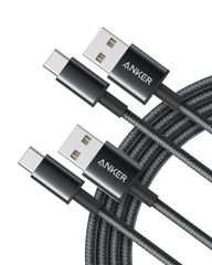 Anker Nylon USB-C to USB-A 2.0 Cable - 6FT