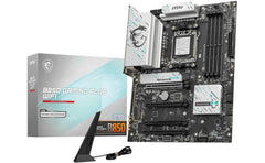 Msi B850 Gaming Plus Wifi Am5 Atx Amd B850 Chipset, 4x Ddr5 Udimm Slots, Up To 256gb Max Memory, 4x Pcie X16 Slots, 3x M.2 Slots, Wifi & Bt Conneivity