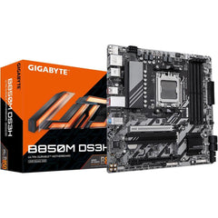 GIGABYTE B850M DS3H AMD RYZEN  Series AM5/DDR5/PCIe 5.0/2xM.2 - mATX Gaming MotherBoard | B850M DS3H | - CompuMe