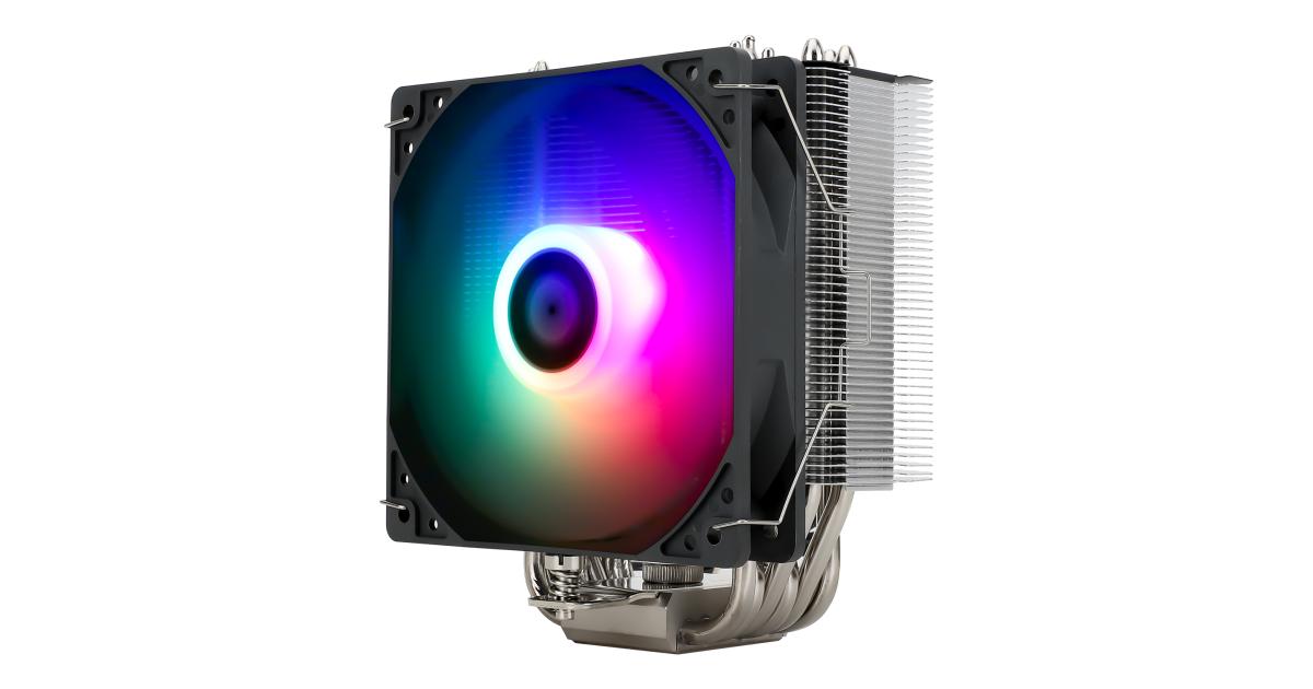 Thermalright Burst Assassin 120 ARGB CPU Air Cooler, Single Tower w/ 6x 6mm Heat Pipes & High Performance Single Fan, LGA1700