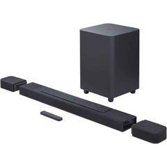 Jbl Bar 1000 7.1.4 Ch Soundbar With Speakers & Wireless Subwoofer, Bt 5.0/ Usb, Wi Fi With Airplay, Dts X & Multibeam, 880w Output Power, Hdmi Earc With 4k Pass, Black