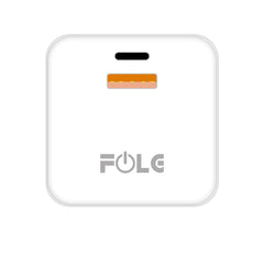 Flog Charging Adapter, 2 Output, 30Watts, White - C44