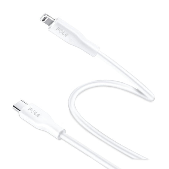 Folg Cable Usb To Lighting, 1.20Mm, White - FAL4