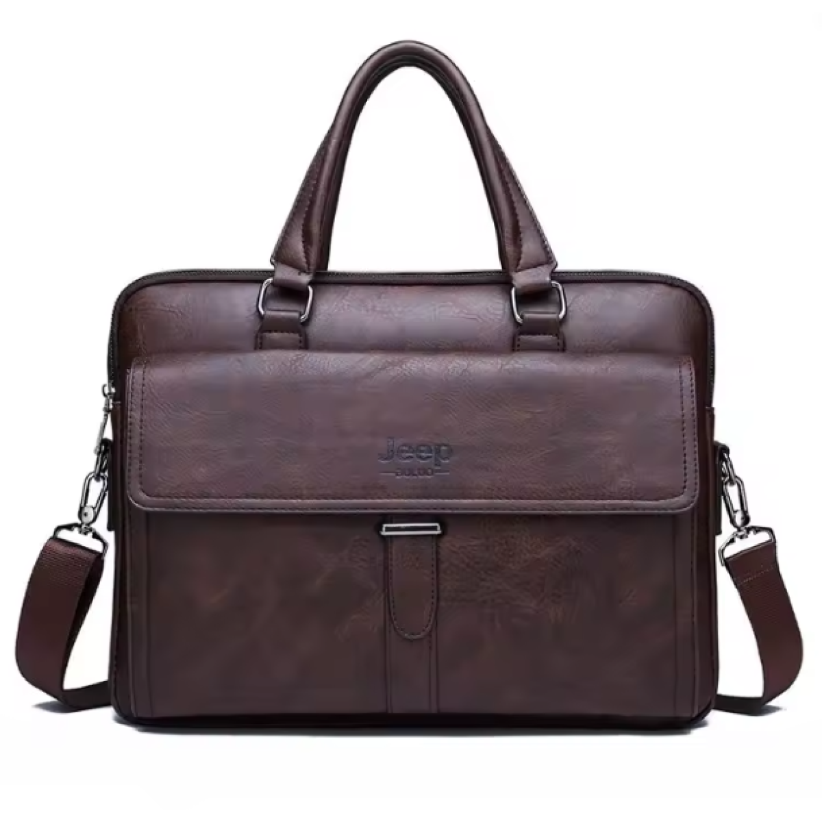 Jeep Buluo High Quality Leather Laptop Bag 15.6 Jeep Buluo High Quality Leather Laptop Bag 15.6
