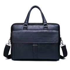 Jeep Buluo High Quality Leather Laptop Bag 15.6"