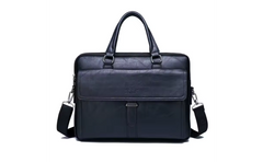 Jeep Buluo High Quality Leather Laptop Bag 15.6"