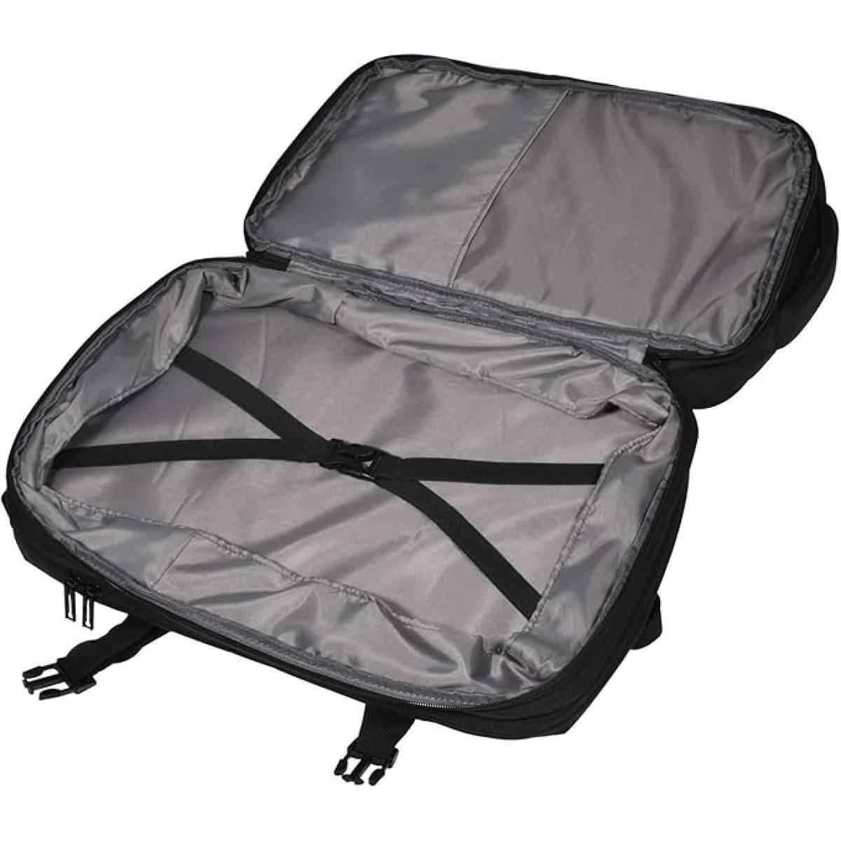 Waterproof S1904 Laptop 17.3" Backpack with USB Port -Black