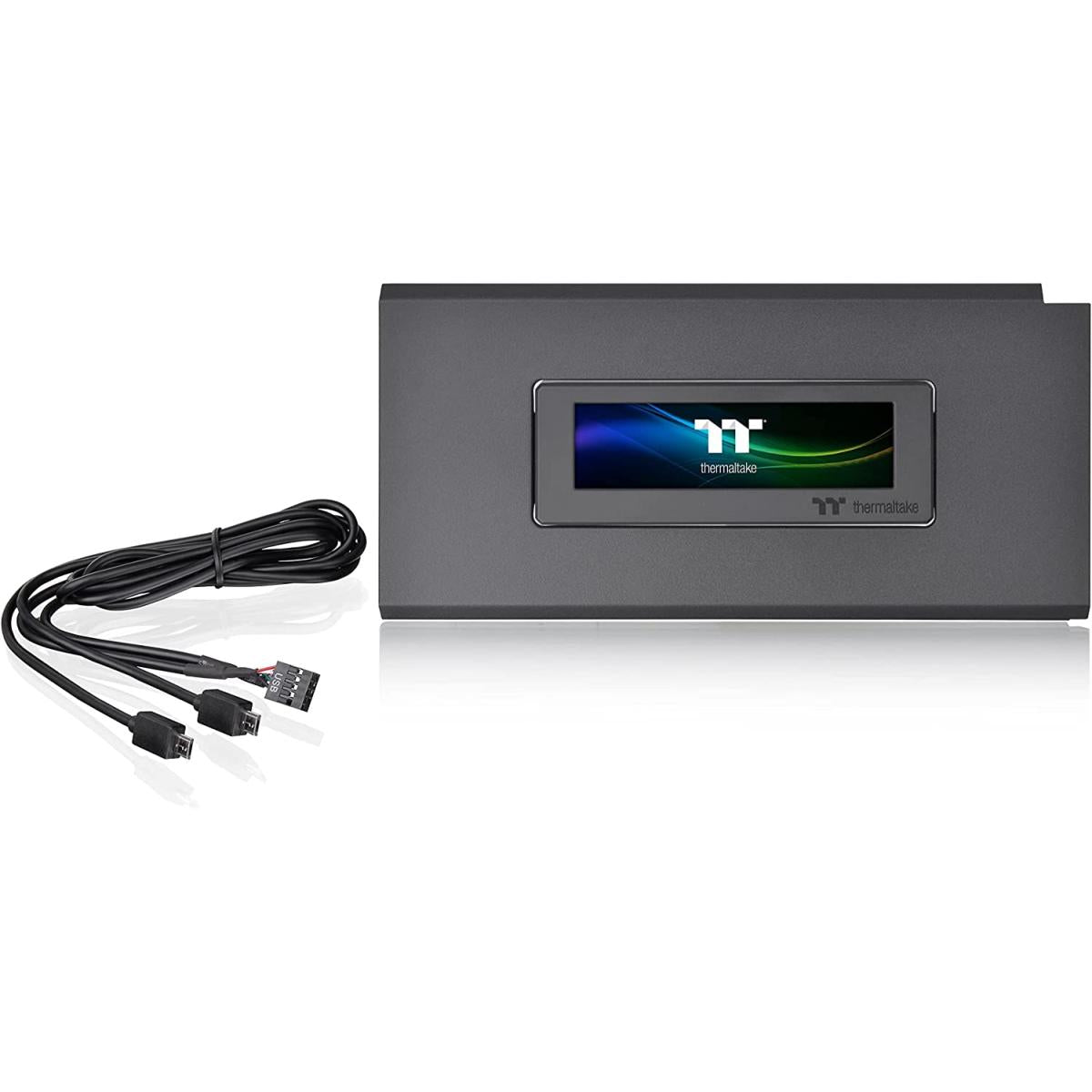 Thermaltake Ceres 500 LCD Panel Kit 3.9" LCD Display Supported by TT RGB Plus 2.0 Software Presents Real Time Information - Black