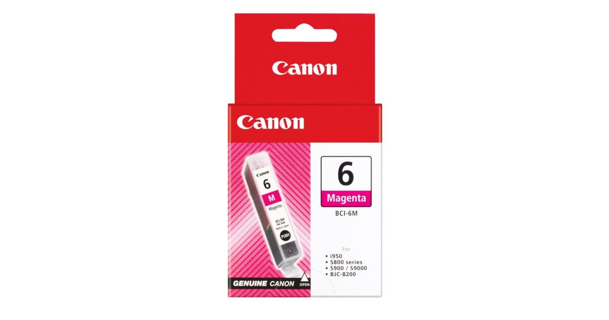 Canon BCI6M Ink / Inkjet Cartridge Magenta (Original)
