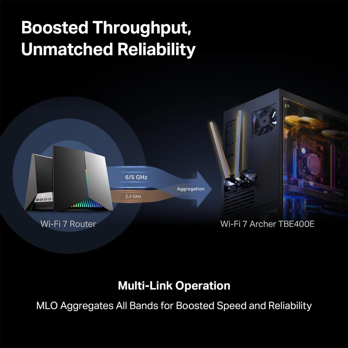 Tp Link Bluetooth Wi - Fi PCIe networking for network connectivity