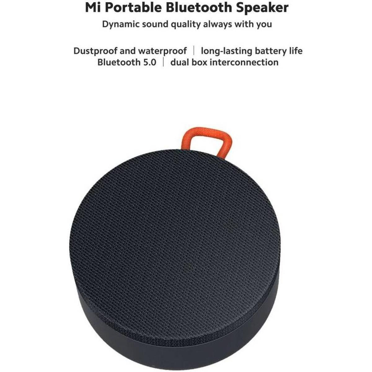 Xiaomi Bluetooth speaker for audio playback