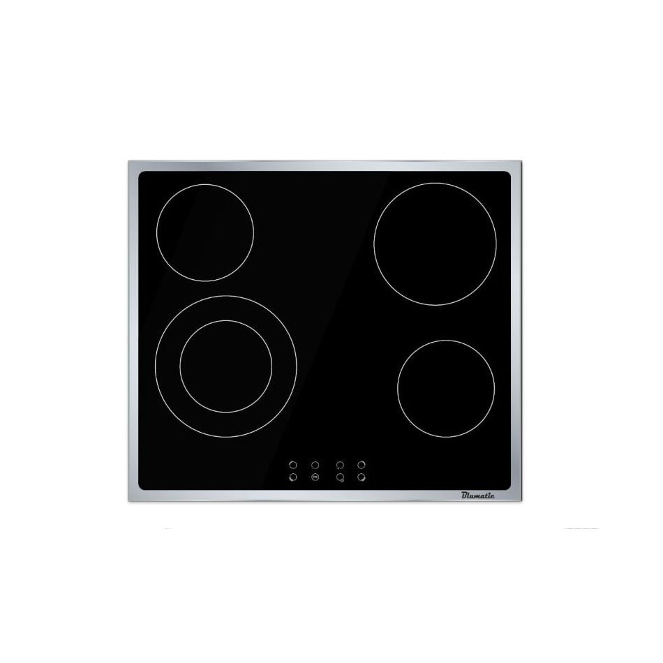 Blumatic 60 cm electric ceramic cooker, 4 burners