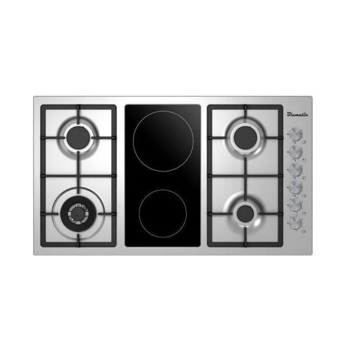 Blumatic Hob 90cm 5 Burners Full Safety Stainless Steel Flush
