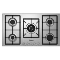 Blumatic 90cm 5-Burner Hob with Full Safety Stainless Steel