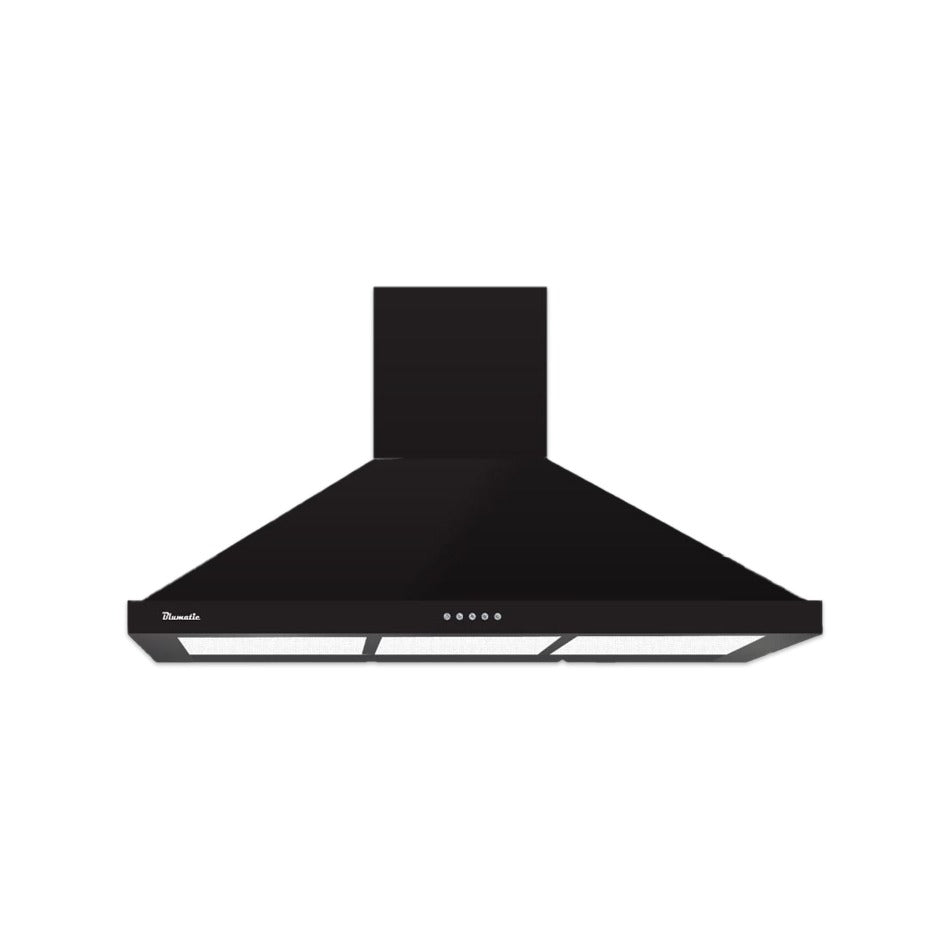 BLHDM90BK Bluematic Hood, 90 Cm, Italian Black Pyramid