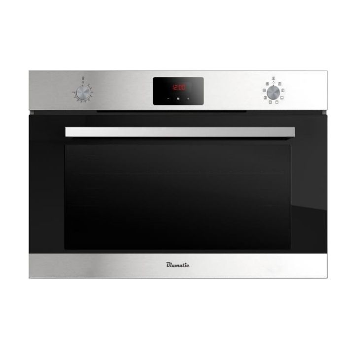 Blumatic 90cm Built In Electric Oven with Convection Fan - Stainless Steel 130 Litres