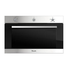 Blumatic 90cm Built In Gas Oven with Convection Fan - Stainless Steel 120 Litres
