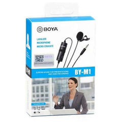 BOYA BY-M1 OMNI DIRECTIONAL LAVALIER MICROPHONE 3.5MM