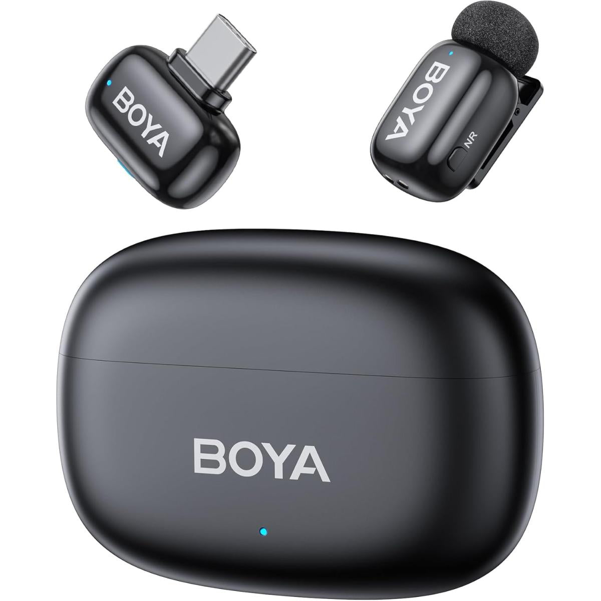 BOYA wireless microphone for audio recording
